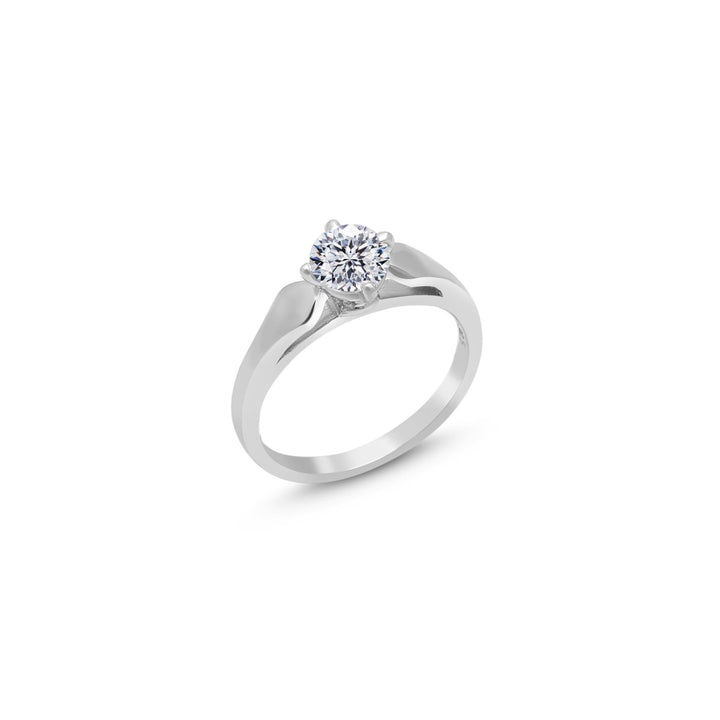 Perfect Moissanite Solitaire Ring - Carat For You