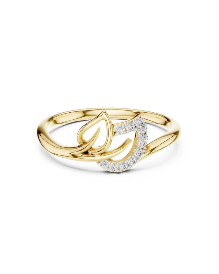 Aria Nature Inspired Moissanite Leaf Wrap Ring