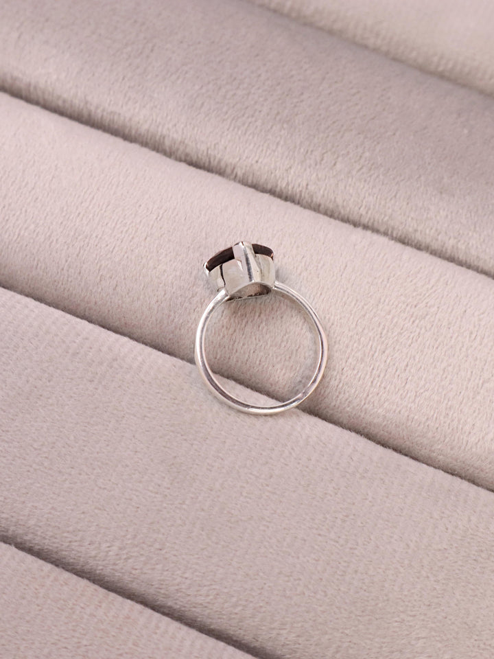 A closeup image of Elysian Smoky Quartz Ring -2 by Carat For You 