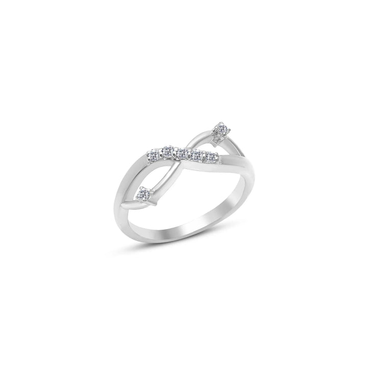 Infinity Love Moissanite Ring by carat for you
