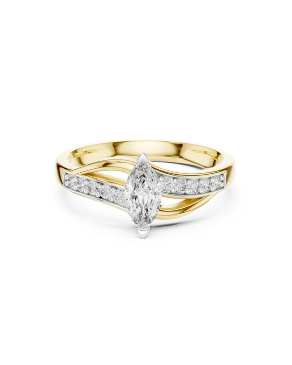 Ophelia Marquise Moissanite Statement Ring