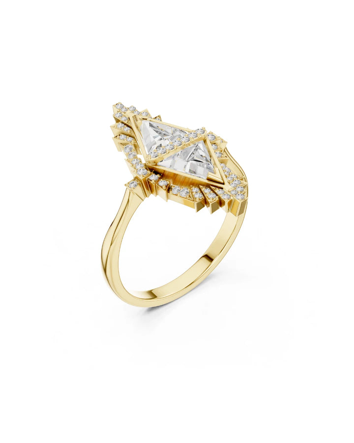 Orion Mirage Moissanite Cocktail Ring