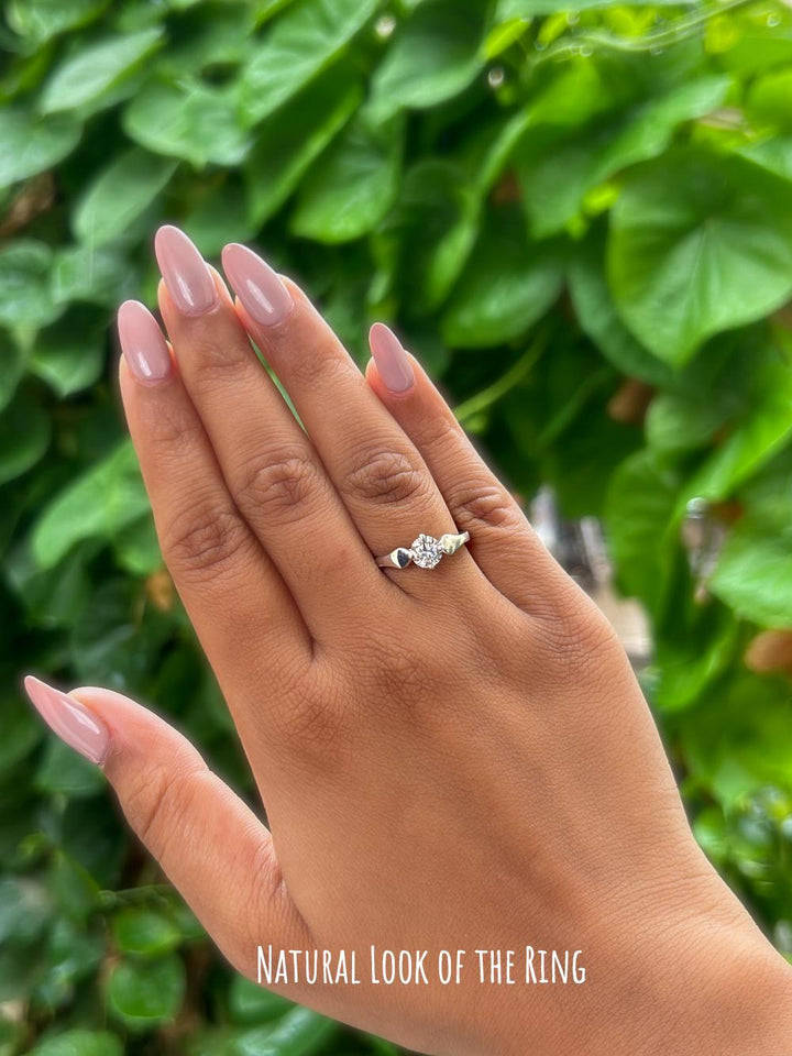 Perfect Moissanite Solitaire Ring - Carat For You