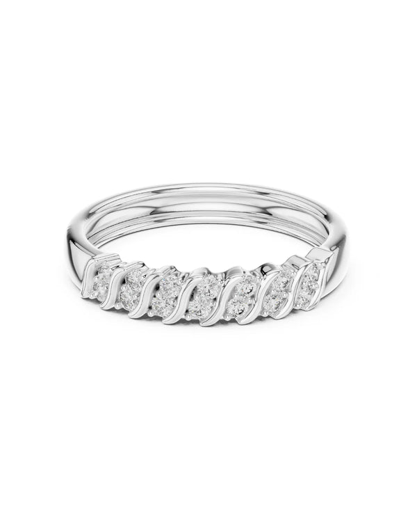 Siri Wave Moissanite Ring