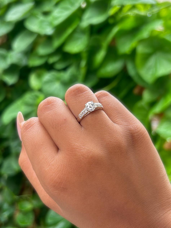 Timeless Moissanite Engagement Ring - Carat For You