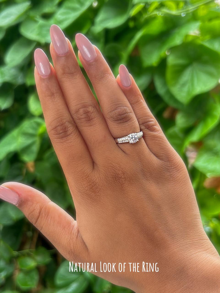 Timeless Moissanite Engagement Ring - Carat For You