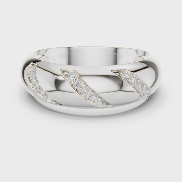 Virex Moissanite Band Ring Video
